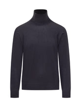 Tom Ford Blue Wool Turtleneck - COLLEZIONE TEAM EC | $store$