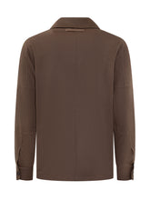 Zegna Brown Wool Overshirt - COLLEZIONE TEAM EC | $store$