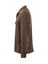 Zegna Brown Wool Overshirt - COLLEZIONE TEAM EC | $store$