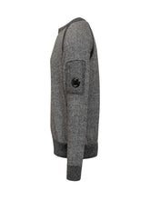 Maglione in Lana Grigio con Taschino e Logo C.P. Company - Abbigliamento Uomo | $store$