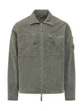C.P. Company Green Corduroy Jacket with Zip - C P Company | $store$