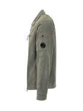 C.P. Company Green Corduroy Jacket with Zip - C P Company | $store$