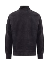 C.P. Company Felpa Nera con Mezza Zip - Abbigliamento Uomo | $store$