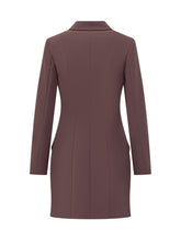 Elisabetta Franchi Abito Giacca Doppiopetto in Satin - Abbigliamento Donna | $store$