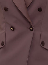 Elisabetta Franchi Abito Giacca Doppiopetto in Satin - Abbigliamento Donna | $store$