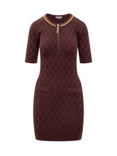 Elisabetta Franchi Abito Corto con Catena Oro - Abbigliamento Donna | $store$