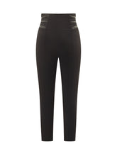 Pantalone aderente nero Elisabetta Franchi con zip - Abbigliamento Donna | $store$