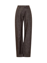 Pantalone ampio in lino Brunello Cucinelli - Abbigliamento Donna | $store$