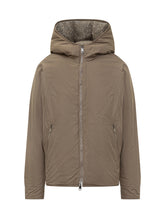 Brunello Cucinelli Piumino Marrone con Cappuccio - Abbigliamento Donna | $store$