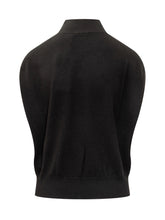 Black Turtleneck Vest SEMICOUTURE - COLLEZIONE TEAM EC | $store$