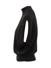 Black Turtleneck Vest SEMICOUTURE - COLLEZIONE TEAM EC | $store$
