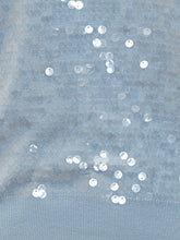 Light Blue Sequin Sweater SEMICOUTURE - COLLEZIONE TEAM EC | $store$