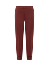 PT Torino Women s Bordeaux Slim Fit Trousers - COLLEZIONE TEAM EC | $store$