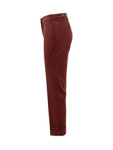 PT Torino Women s Bordeaux Slim Fit Trousers - COLLEZIONE TEAM EC | $store$