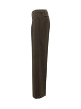 PT Torino Brown Wide-Leg Trousers - COLLEZIONE TEAM EC | $store$