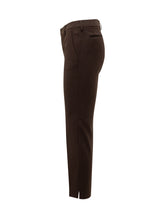 PT Torino Brown Slim Fit Trousers - COLLEZIONE TEAM EC | $store$