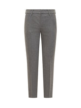 PT Torino Women s Grey Slim Trousers - COLLEZIONE TEAM EC | $store$