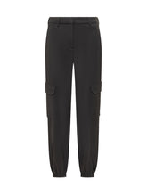 PT Torino Women s Black Cargo Trousers - COLLEZIONE TEAM EC | $store$
