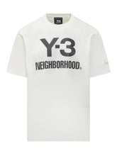 Y-3 Neighborhood White Logo T-Shirt - COLLEZIONE TEAM EC | $store$