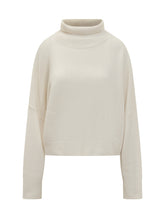 Loulou Studio White Turtleneck Sweater - COLLEZIONE TEAM EC | $store$