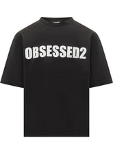 Black Obsessed2 T-Shirt by Dsquared2 - COLLEZIONE TEAM EC | $store$
