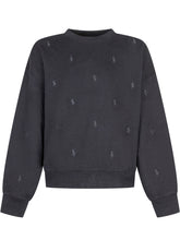 Polo Ralph Lauren Kids Felpa Nera con Ricami Logo - Abbigliamento Bambini | $store$