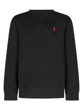 Ralph Lauren Kids Felpa Nera con Logo Rosa - Abbigliamento Bambini | $store$