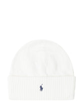 Polo Ralph Lauren Cappello Bianco in Maglia - Accessori Bambini | $store$
