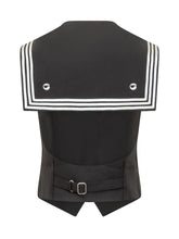 Coperni Black Sailor-Collar Vest - COLLEZIONE TEAM EC | $store$