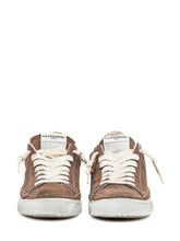Philippe Model PRSX Low Man Brown Suede Sneakers - COLLEZIONE TEAM EC | $store$