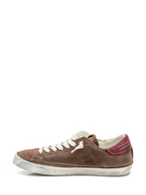 Philippe Model PRSX Low Man Brown Suede Sneakers - COLLEZIONE TEAM EC | $store$