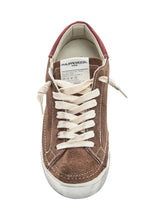 Philippe Model PRSX Low Man Brown Suede Sneakers - COLLEZIONE TEAM EC | $store$