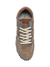 Philippe Model Tropez Haute Low in Brown and Grey Suede - COLLEZIONE TEAM EC | $store$