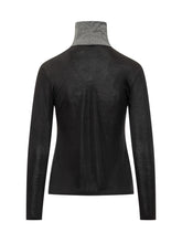 Dolcevita Nero con Collo Lurex PURO TATTO - Abbigliamento Donna | $store$