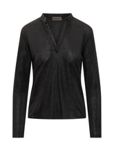 Maglia con Scollo Dettaglio Lurex PURO TATTO - Abbigliamento Donna | $store$