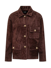 Giacca in pelle scamosciata ARMA - Abbigliamento Donna | $store$