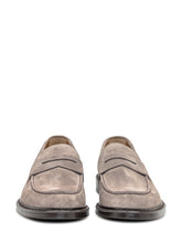 Doucal's Mocassino in Suede Grigio con Mascherina - COLLEZIONE TEAM EC | $store$