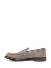 Doucal's Mocassino in Suede Grigio con Mascherina - COLLEZIONE TEAM EC | $store$