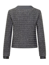 Emporio Armani Tweed Jacket with Satin Details - COLLEZIONE TEAM EC | $store$