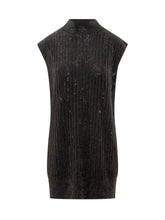 Emporio Armani Sleeveless Dress with Rhinestones - COLLEZIONE TEAM EC | $store$