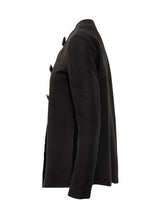 Emporio Armani Women s Black Jacket with Decorative Buttons - COLLEZIONE TEAM EC | $store$