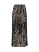 Pierre-Louis Mascia Metallic Pleated Skirt - COLLEZIONE TEAM EC | $store$