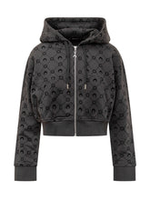 Felpa Marine Serre Logo Zipped Hoodie - Abbigliamento Donna | $store$