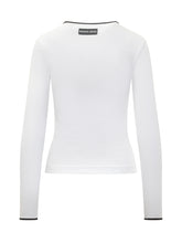 Marine Serre Top in Cotone con Logo Ricamato - Abbigliamento Donna | $store$