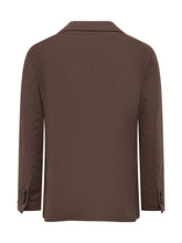 Blazer Tagliatore in Lana Marrone - Abbigliamento Uomo | $store$