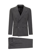 Tagliatore Abito Grigio Doppiopetto in Lana - Abbigliamento Uomo | $store$