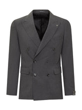 Tagliatore Abito Grigio Doppiopetto in Lana - Abbigliamento Uomo | $store$