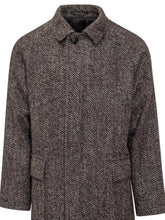 Cappotto Tagliatore in Lana Chevron - Abbigliamento Uomo | $store$