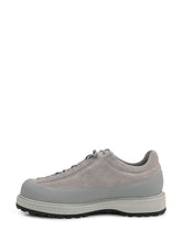 Stone Island Grey Suede Sneakers with Reinforced Sole - COLLEZIONE TEAM EC | $store$