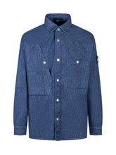 Stone Island Camicia in Denim Blu - Abbigliamento Uomo | $store$